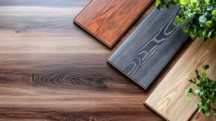 木地板样品展示