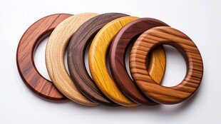 木质手镯多样性