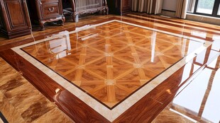 豪华木地板设计