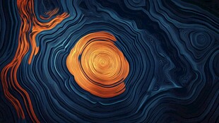 抽象的木纹图案