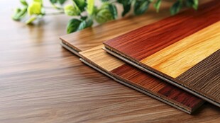 木地板样品展示