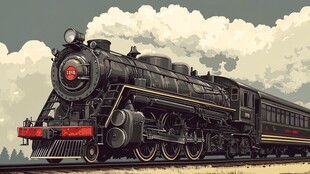 复古蒸汽火车 穿越时空的旅程