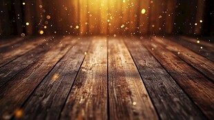 木纹背景的光影之舞