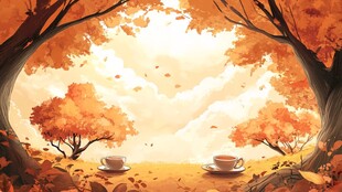 秋日茶歇 云端漫步