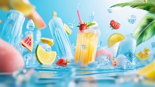 夏日清凉饮品创意