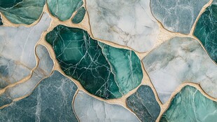 绿色大理石纹路