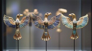 古埃及鸟形雕塑的辉煌