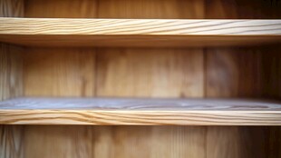 空木架展示 简约质朴风