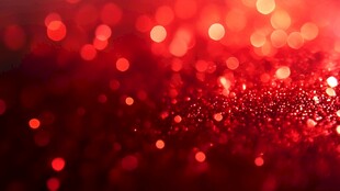 红色璀璨光斑背景图