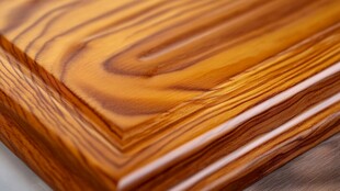 精美木纹板材特写