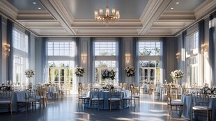 优雅大气的室内宴会场地