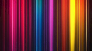 彩色炫光条纹背景图案