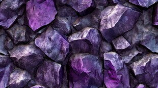 紫色矿石堆叠纹理背景