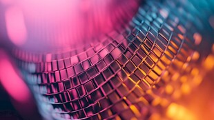 炫彩迪斯科球特写