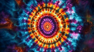 绚丽梦幻分形图案艺术