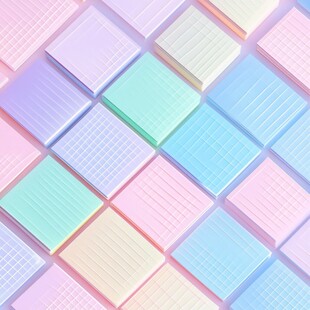 梦幻彩色方格背景图案