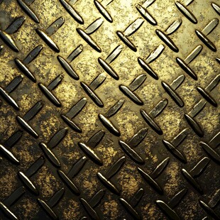 金属菱形花纹钢板纹理