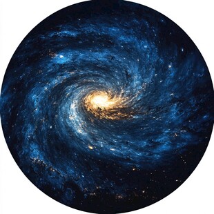 螺旋星系的壮丽宇宙景观