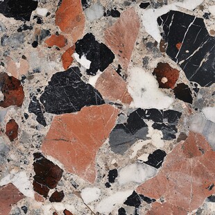 多彩碎拼大理石纹理图案