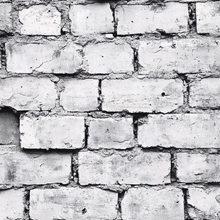 老旧斑驳的灰白砖墙纹理