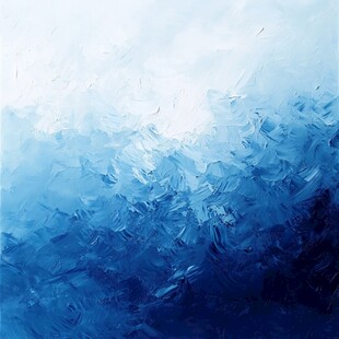 蓝色抽象纹理艺术背景图