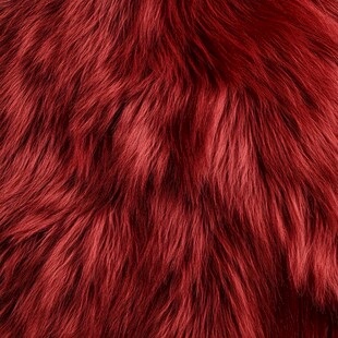 酒红色毛绒纹理特写