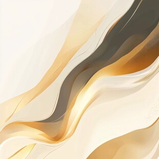 流动金棕渐变抽象艺术背景