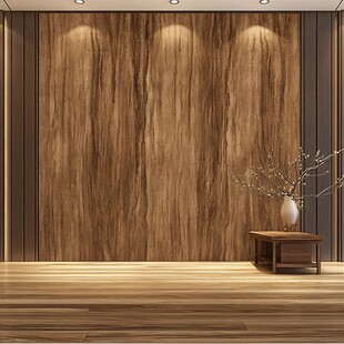 木质墙面室内简约装饰场景