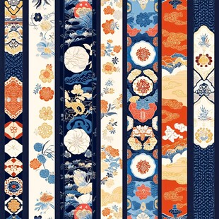 日式传统花纹图案集合