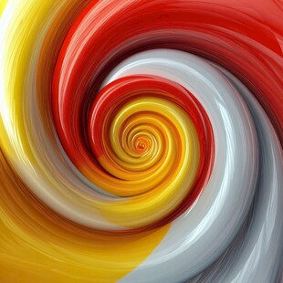 色彩旋涡抽象艺术图案