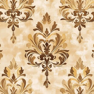 欧式古典花纹壁纸图案