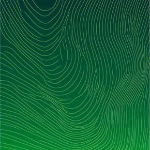 绿色渐变线条抽象背景图