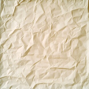 皱巴巴的米色纸张纹理