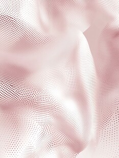梦幻粉色半调图案背景