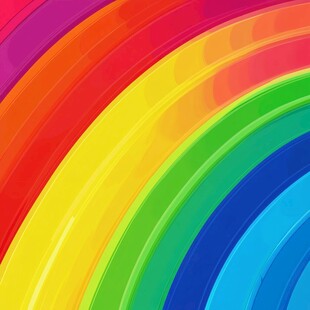绚丽彩虹色渐变背景图案