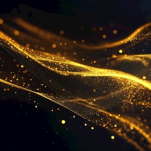 金色流光背景纹理特效图