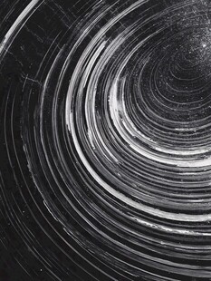 黑白螺旋纹理抽象图案