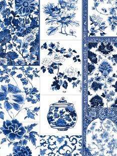 青花瓷图案素材集合