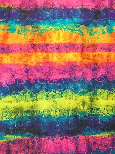 多彩条纹抽象艺术图案