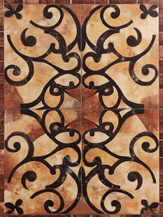 复古花纹瓷砖图案设计