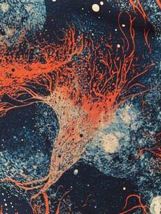 梦幻神经细胞艺术图案