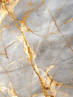 银灰金线大理石纹理