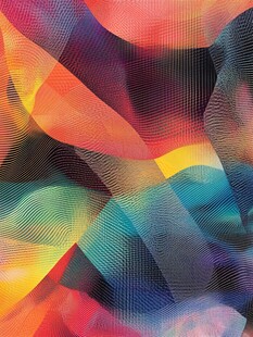 绚丽多彩抽象几何纹理图案