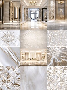 奢华大理石装饰空间效果图
