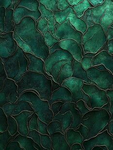 深绿色裂纹纹理背景图案