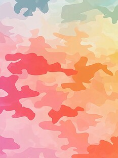多彩渐变迷彩图案背景