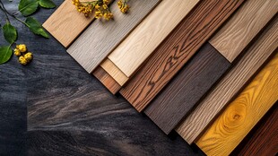 多样木纹板材展示