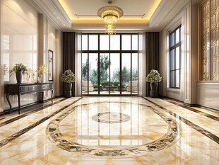 豪华大气欧式风格大厅设计