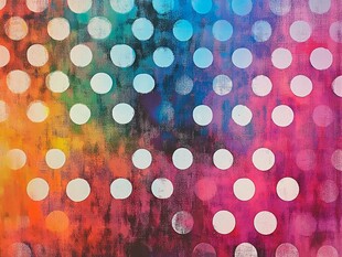 多彩波点背景纹理图案