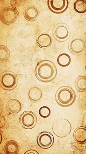 复古圆圈纹理背景图